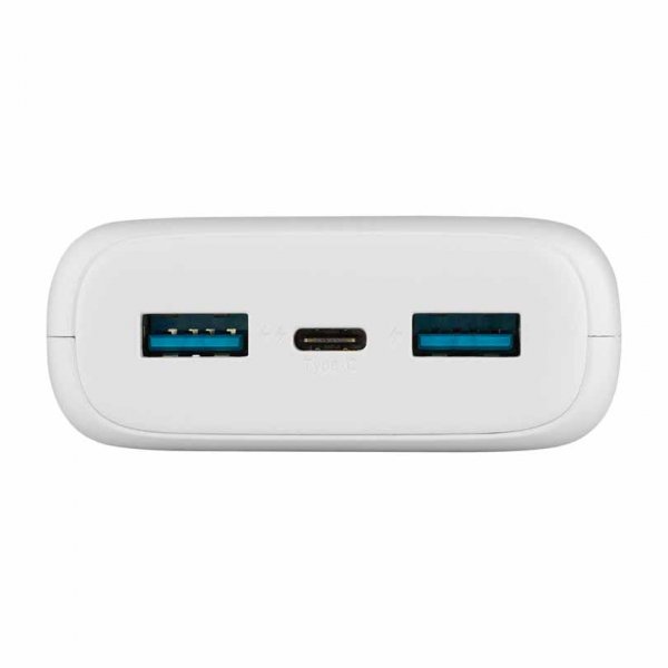 Fixed Powerbank Zen 20 20W 20 000 mAh USB-C 2xUSB-A Hvit