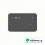 Fixed Tag Card Smart Tracker iPhone Svart