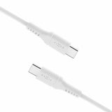 Fixed Kabel Liquid Silicone USB-C/USB-C 2m Hvit