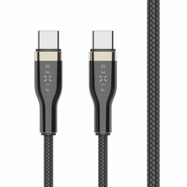 Fixed Kabel METAL Series USB-C/USB-C 0.5m Svart