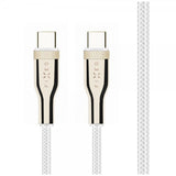 Fixed Kabel METAL Series USB-C/USB-C 2m Hvit