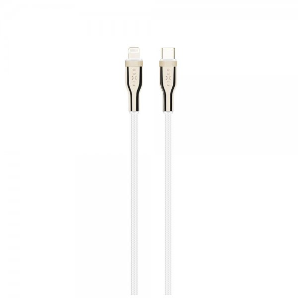 Fixed Kabel METAL Series USB-C/Lightning 0.5m Hvit