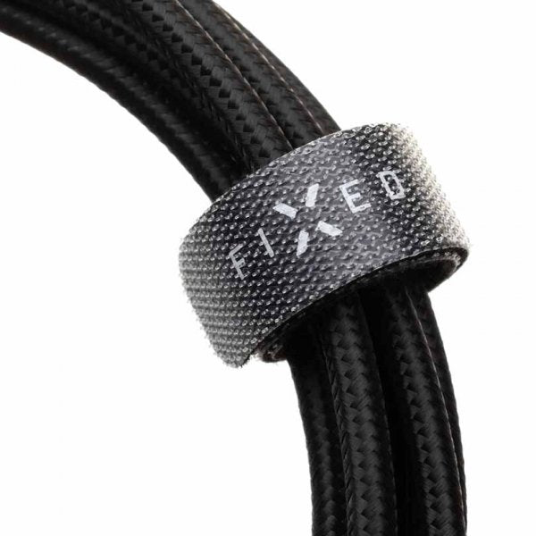 Fixed Kabel METAL Series USB-C/Lightning 2m Svart