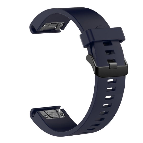 Fixed Garmin QuickFit 20mm Armbånd Silicone Strap Blå