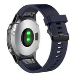 Fixed Garmin QuickFit 20mm Armbånd Silicone Strap Blå