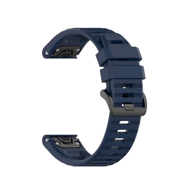 Fixed Garmin QuickFit 22mm Armbånd Silicone Strap Blå