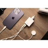 Fixed Lader Dual Port 45W USB-C PD & USB-A