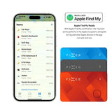 Fixed Tag Card Smart Tracker iPhone Svart