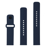 Fixed Samsung Galaxy Watch 22mm Armbånd Silicone Sporty Strap Blå