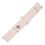 Fixed Samsung Galaxy Watch 22mm Armbånd Silicone Sporty Strap Rosa