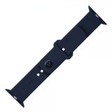 Fixed Apple Watch 38/40/41/42mm Armbånd Silicone Sporty Strap Blå