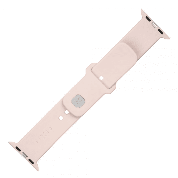 Fixed Apple Watch 38/40/41/42mm Armbånd Silicone Sporty Strap Rosa