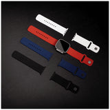 Fixed Apple Watch Ultra 1/2 49mm Armbånd Silicone Sporty Strap Rød