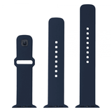 Fixed Apple Watch Ultra 1/2 49mm Armbånd Silicone Sporty Strap Blå