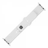Fixed Apple Watch Ultra 1/2 49mm Armbånd Silicone Sporty Strap Hvit