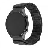Fixed Samsung Galaxy Watch 22mm Armbånd Nylon Sporty Strap Grå