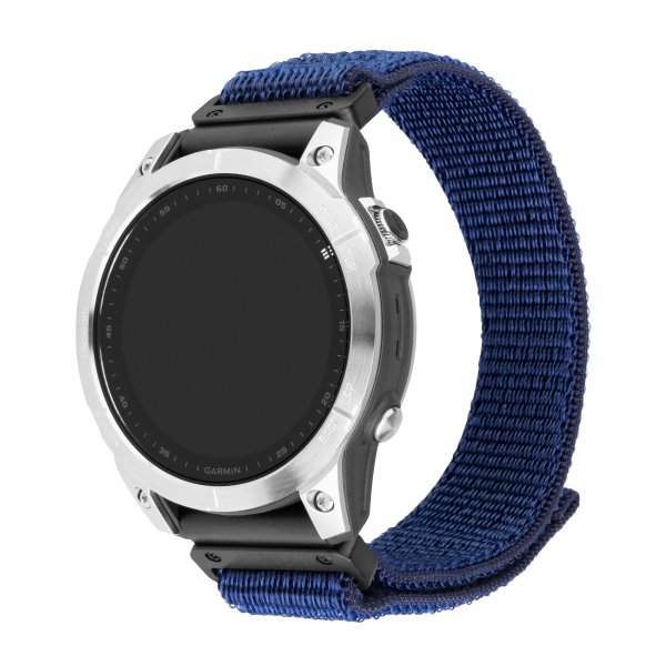 Fixed Garmin QuickFit 26mm Armbånd Nylon Strap Blå