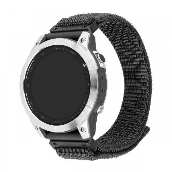 Fixed Garmin QuickFit 26mm Armbånd Nylon Strap Grå