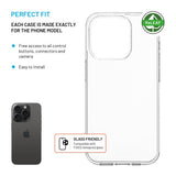 Fixed iPhone 15 Pro Deksel ReStory Transparent