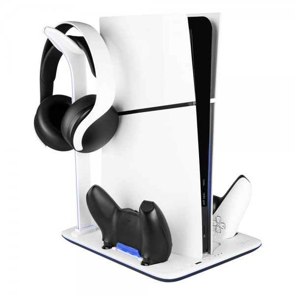 Fixed Multifunctional PS5 Slim Cooling and Charging Station