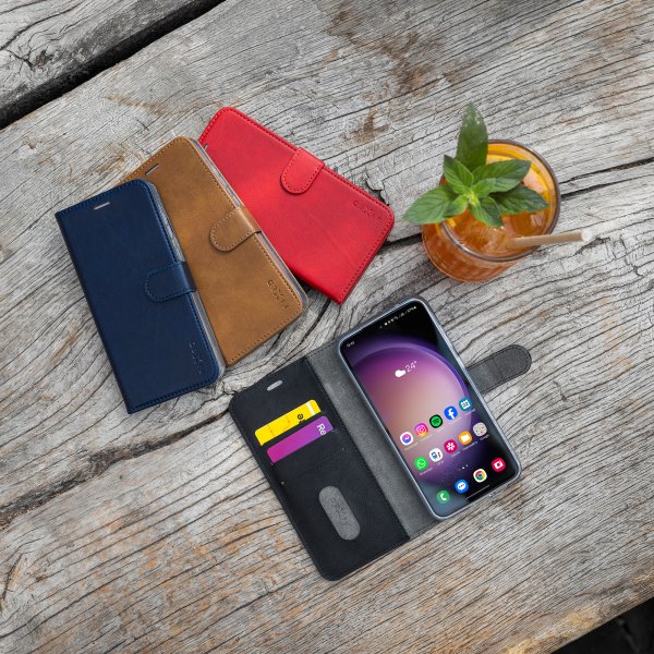 Fixed Samsung Galaxy A55 Etui Opus Book Brun