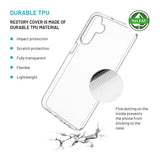 Fixed Samsung Galaxy A15 Deksel ReStory Transparent