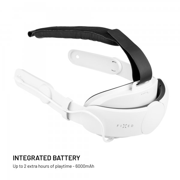 Fixed VR Power Headstrap Hodebånd med Batteripakke för Meta Quest 3/3S