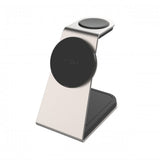 Fixed MagSafe Trådløs lader MagPowerstation Alu 15W Qi2 3-in-1 Titan