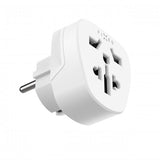Fixed Travel Adapter Schuko EU/World