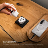 Fixed Travel Adapter Schuko EU/World