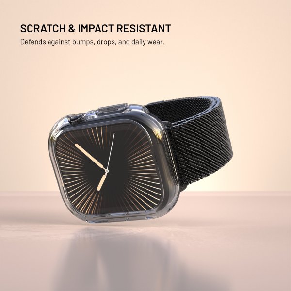 Fixed Apple Watch 46mm (Series 10) Deksel Innebygd skjermbeskytter PURE