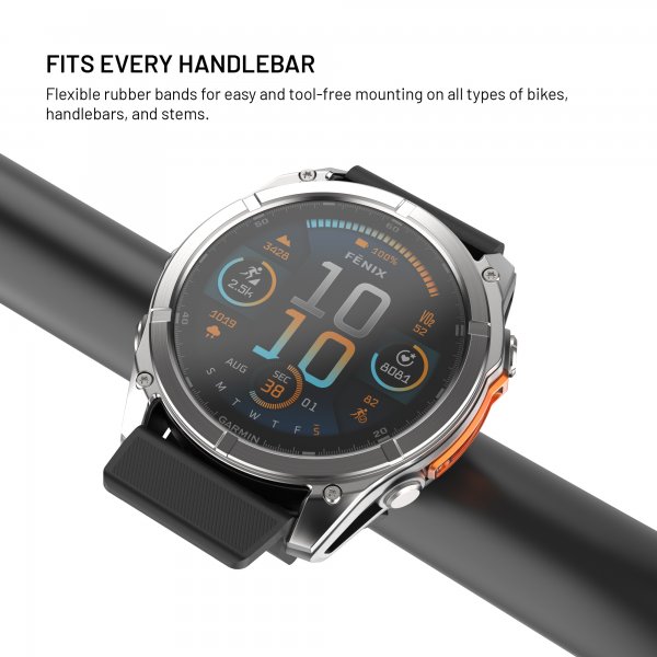 Fixed Garmin Smartwatch 26mm Holder for Sykkelstyrer