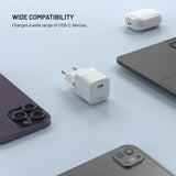 Fixed Lader Mini PD 30W GaN USB-C Hvit