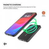 Fixed MagSafe Powerbank MagZen 5 Crystal Qi2 Svart