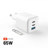 Fixed Lader Mini PD 65W GaN USB-A & USB-C