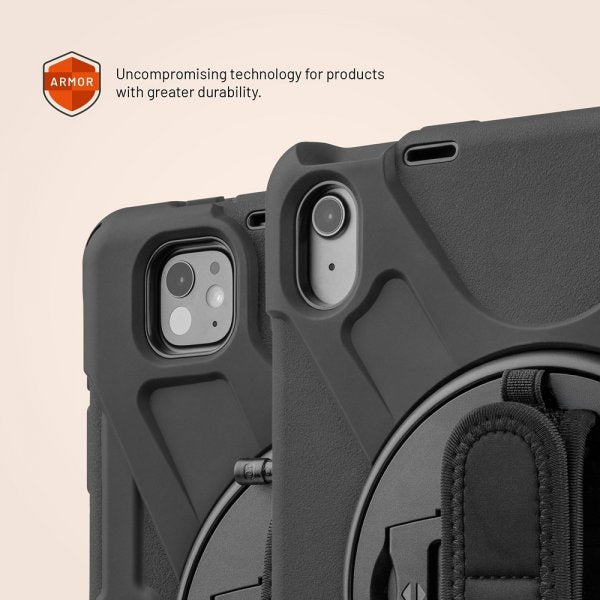 Fixed Samsung Galaxy Tab A11 Plus Deksel Rugged Tablet Case Svart
