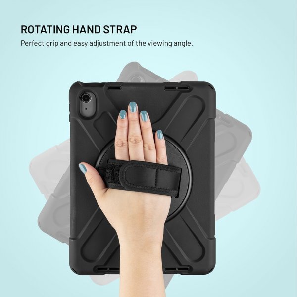 Fixed Samsung Galaxy Tab A11 Plus Deksel Rugged Tablet Case Svart