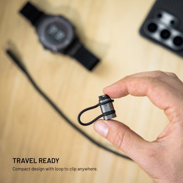 Fixed Garmin Lader USB-C Svart