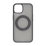 iPhone 13/iPhone 14 Deksel Roterbart Stativ Svart
