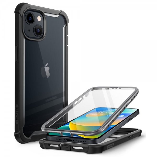 Supcase iPhone 13/iPhone 14 Deksel Ares Svart