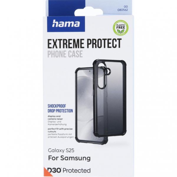 Hama Samsung Galaxy S25 Deksel Extreme Protect Svart