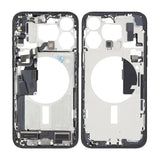 Midtramme med smådeler for iPhone 15 Pro Max - Blå Titan OEM