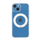 iPhone 13/iPhone 14 Deksel Roterbart Stativ Transparent