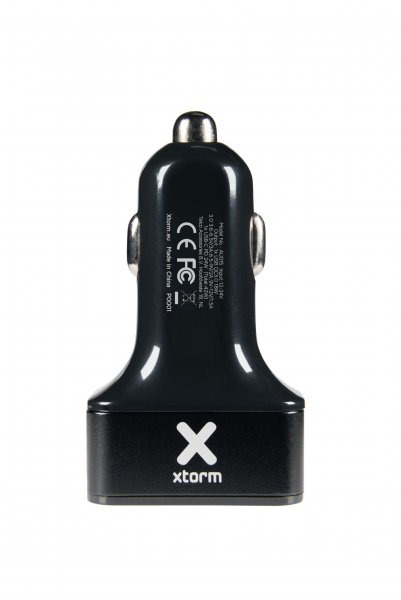 Xtorm Mobillader til bil 36W 3xUSB-A Svart