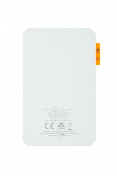 Xtorm Powerbank 10 000mAh 15W USB-C & USB-A Hvit