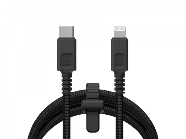 Xtorm Lightning til USB-C Kabel Next Gen 1.5m Svart