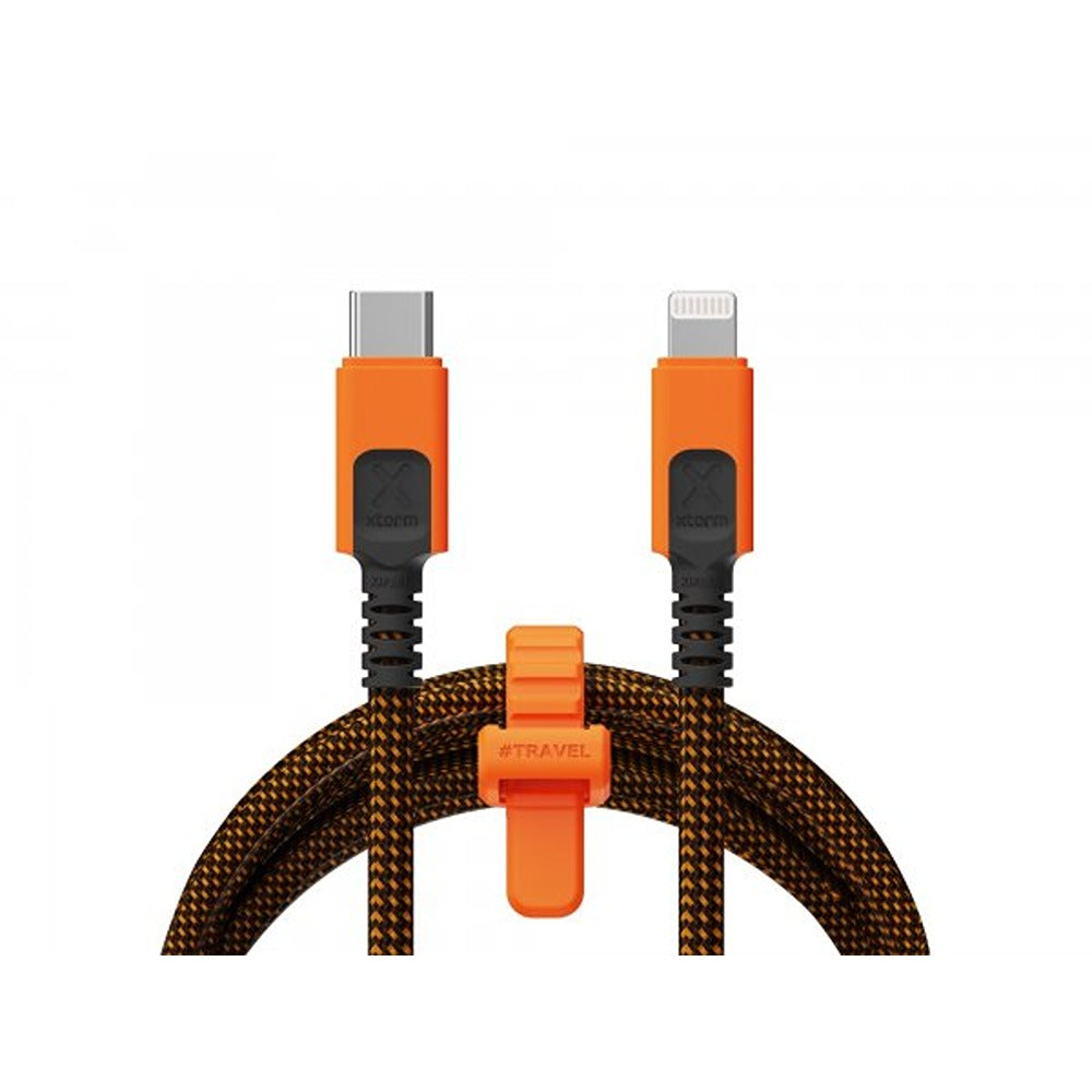 Xtorm Lightning til USB-C Kabel Xtreme 1.5m Svart