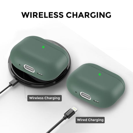 Ahastyle AirPods 4/5 Deksel Silikon Grønn