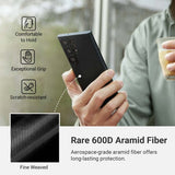 Pitaka Samsung Galaxy S23 Ultra Deksel MagEZ Case 3 Black/Grey Twill