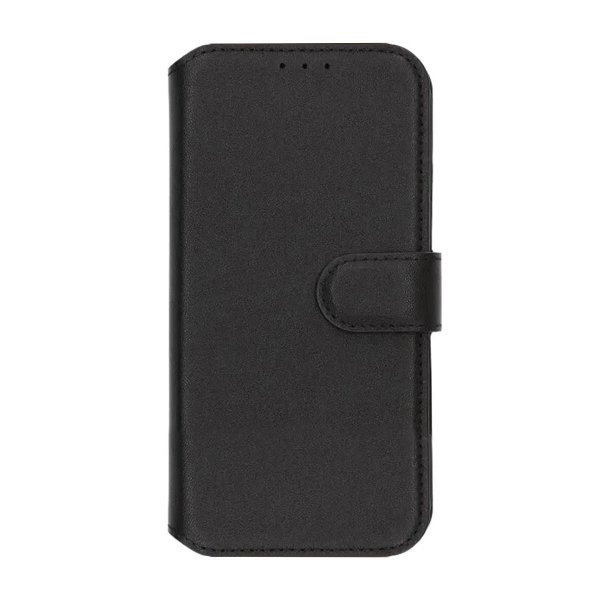 Rvelon iPhone 17 Pro Max Etui Ekte Skinn Svart